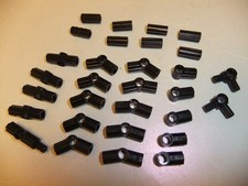 30x Lego Black Technic  assorted Connectors
