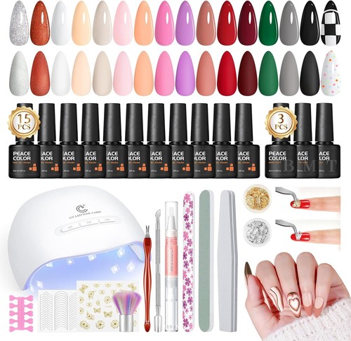 31pcs gel nail polish - polish, set