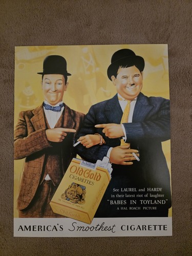 Laurel and hardy old gold - and,