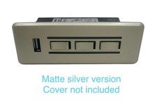 HSF306B-NT Matte Silver 3 Button USB Switch Electric Recliner Used By Natuzzi