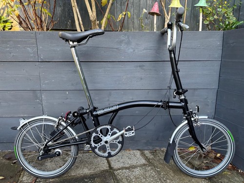 Brompton m3l folding bike - brompton,