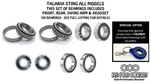 Talaria sting bearings kit - talaria,