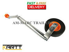 Kartt 48mm Jockey Wheel with 220x 65 Wheel Caravan Motor Mover Trailer