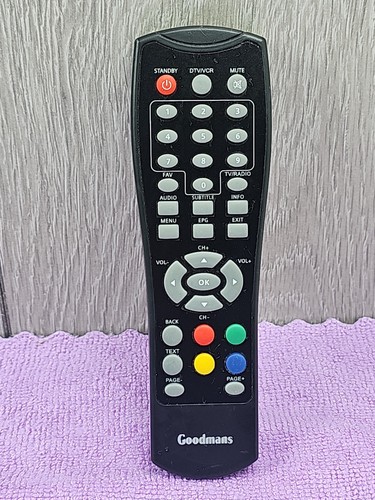 Goodmans freeview box - freeview, remote