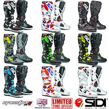 SIDI Crossfire 2 SRS Boots Off-Road Motocross Enduro Motorcycle Dirtbike Boots