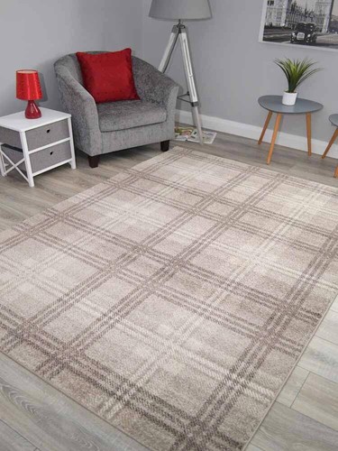 Modern soft tartan rugs - soft,