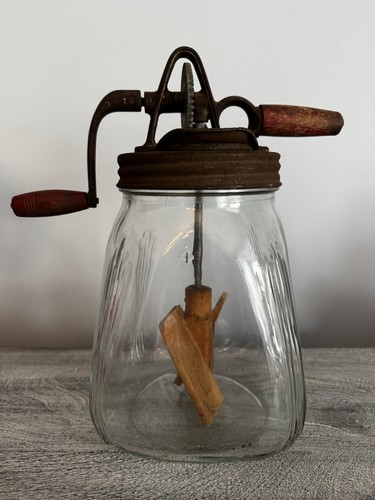 Very old scc butter - butter, churn