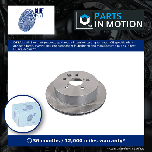 Brake discs pair - brake, vented