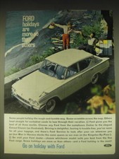 1962 Ford Consul Classic Ad - Ford holidays are more so than others