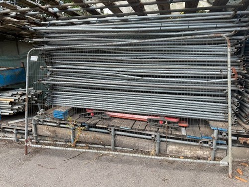Heras fence panels - fence, used