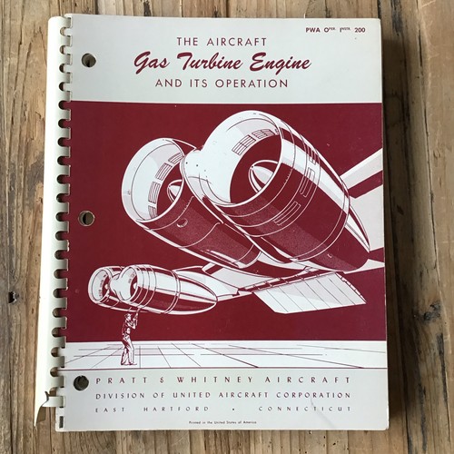 Gas turbine engine book for - engine,