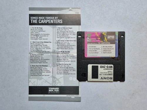 The carpenters midi song - song, files