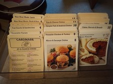 Vintage Cookery Cards -