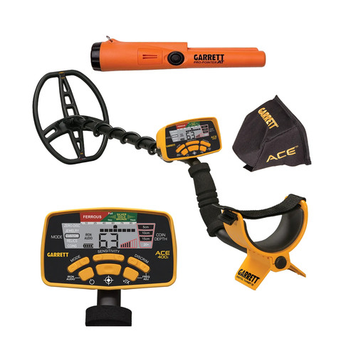 Garrett ace 400i metal - garrett,