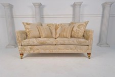 Duresta Trafalgar 2.5 Seater Gold Floral Velvet Knole Sofa - RRP £5,700