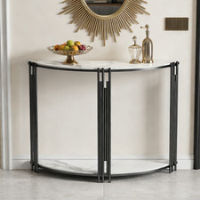 XL Half Moon Console Table 2