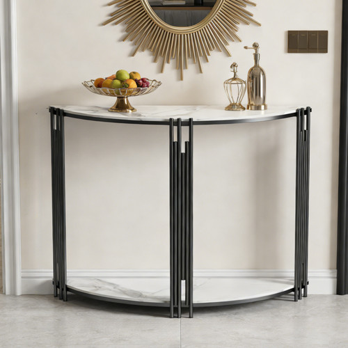 Half moon console table - half, 2