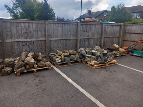Garden stones rocks boulders - stones,