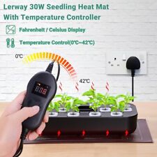 Seedling Heat Mat With Temperature control Thermostat Seed Plant Greenhouse Brew
