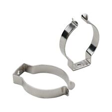 Clip Porta Utensili Manganese Acciaio Tipo Aperto Molla Terry Clip Argento