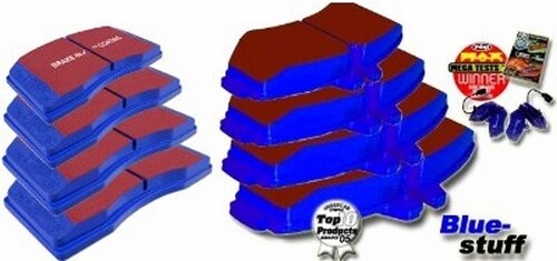 Ebc brake pads bluestuff - brake,