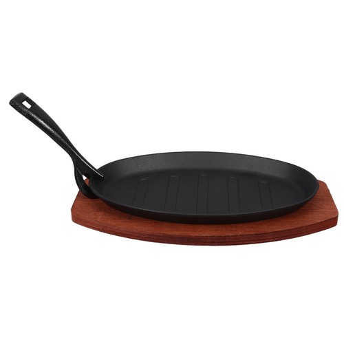 Cast iron pans - cast, for