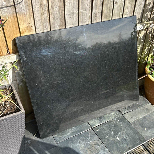 Black granite work - , 92cm