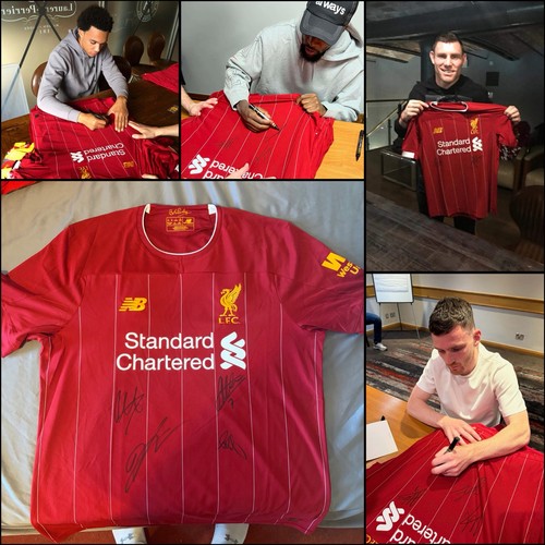 Liverpool signed shirt - signed,