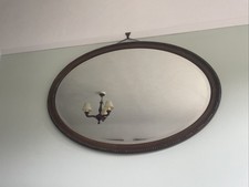Antique solid wood oval - antique,