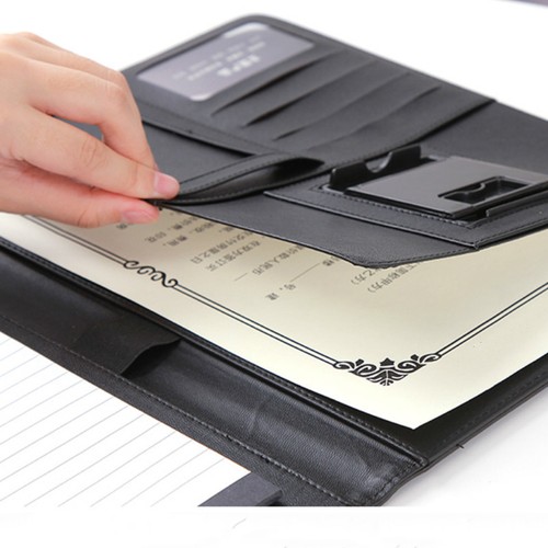 Leather clipboard folder - clipboard,