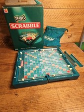 Travel Scrabble Board Game -