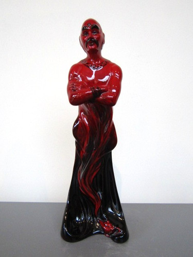 Royal doulton flambe genie hn - ,