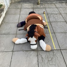 Jumbo Life-Size Brown Horse -