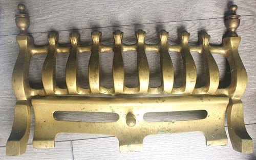 Reclaimed brass fire guard - fire,