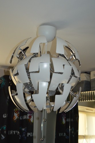 Ikea death star ceiling - star,