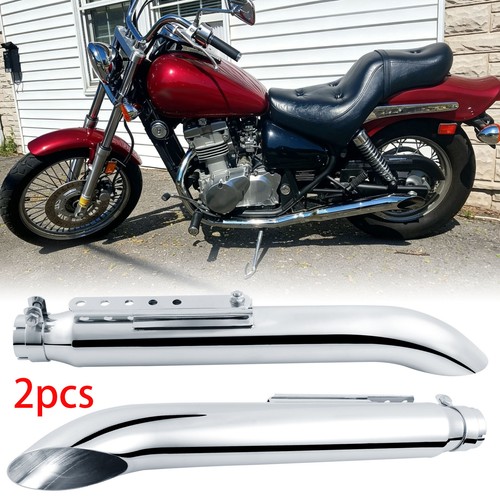 Motorcycle slip on muffler - 20",