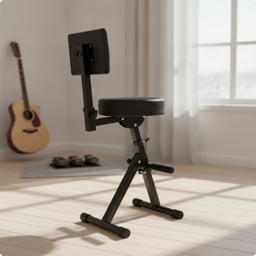 Guitar stool with - guitar,
