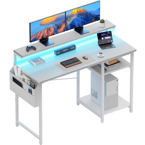 120 computer desk with - computer,