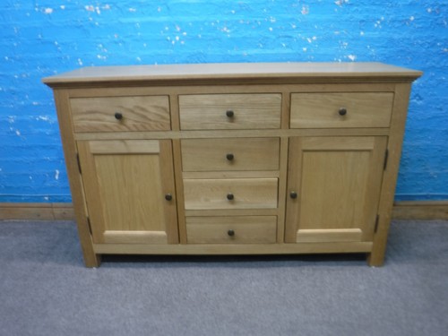 Solid oak 2door - solid, 6dovetailed