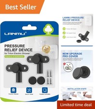 LANMU 2-Pack Triton Pressure Relief Device with Disc Seal Cover - Safe & Durable