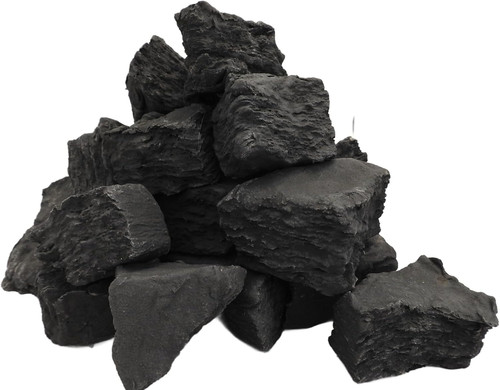 Ceramic gas fire coals black - gas,