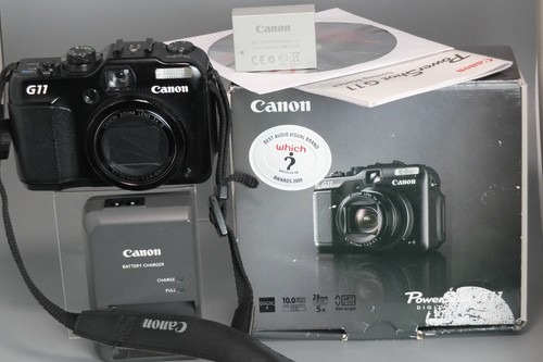 Canon powershot g11 ccd - powershot, 10mp