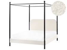 Four poster bed boucle - four,
