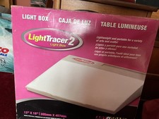 Artograph LightTracer 2 Lightbox for Art Tracing LARGE  12"x18" With Box Used