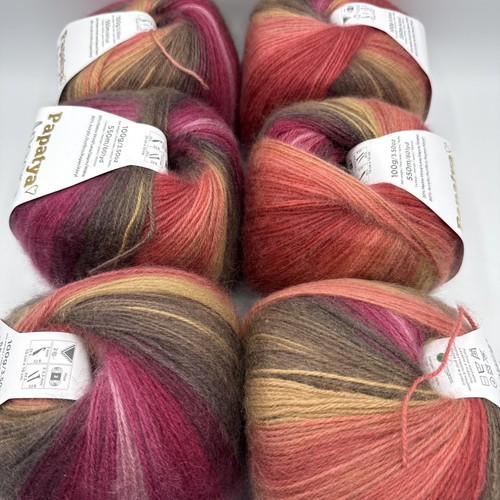 Papatya angora batik yarn - angora,
