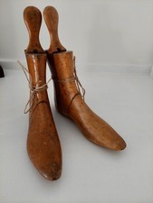 Pair Wood Shoe Lasts 3-Part