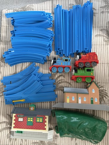 Tomy trackmaster blue - trackmaster, track