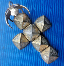 Masonic BALL Watch Fob  Cross