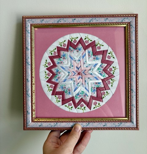 Vintage decorative folded - vintage, star