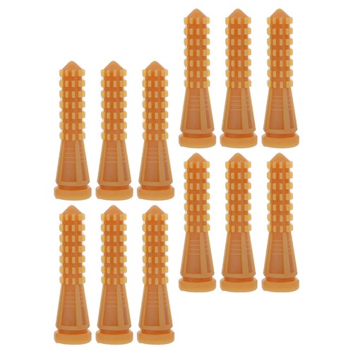 12pcs reliable rubber plucking - rubber,